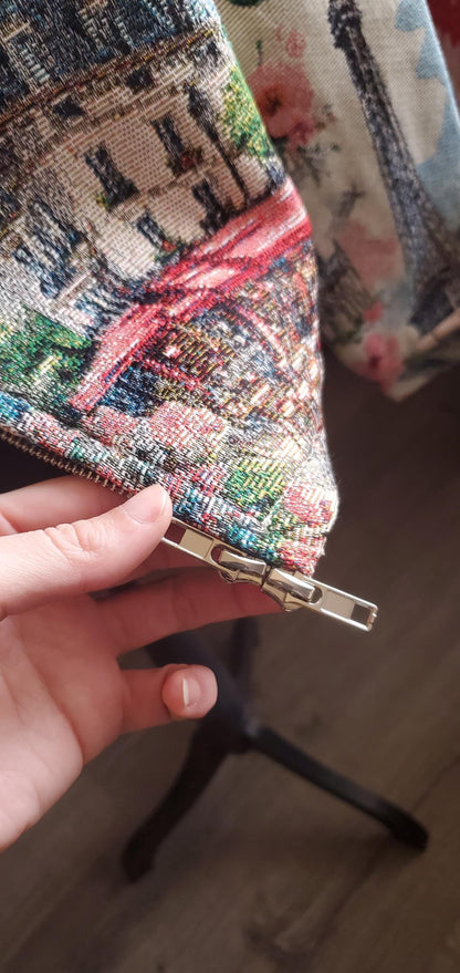 Women's Jacket Tapestry Floral Cotton Blend Cottagecore